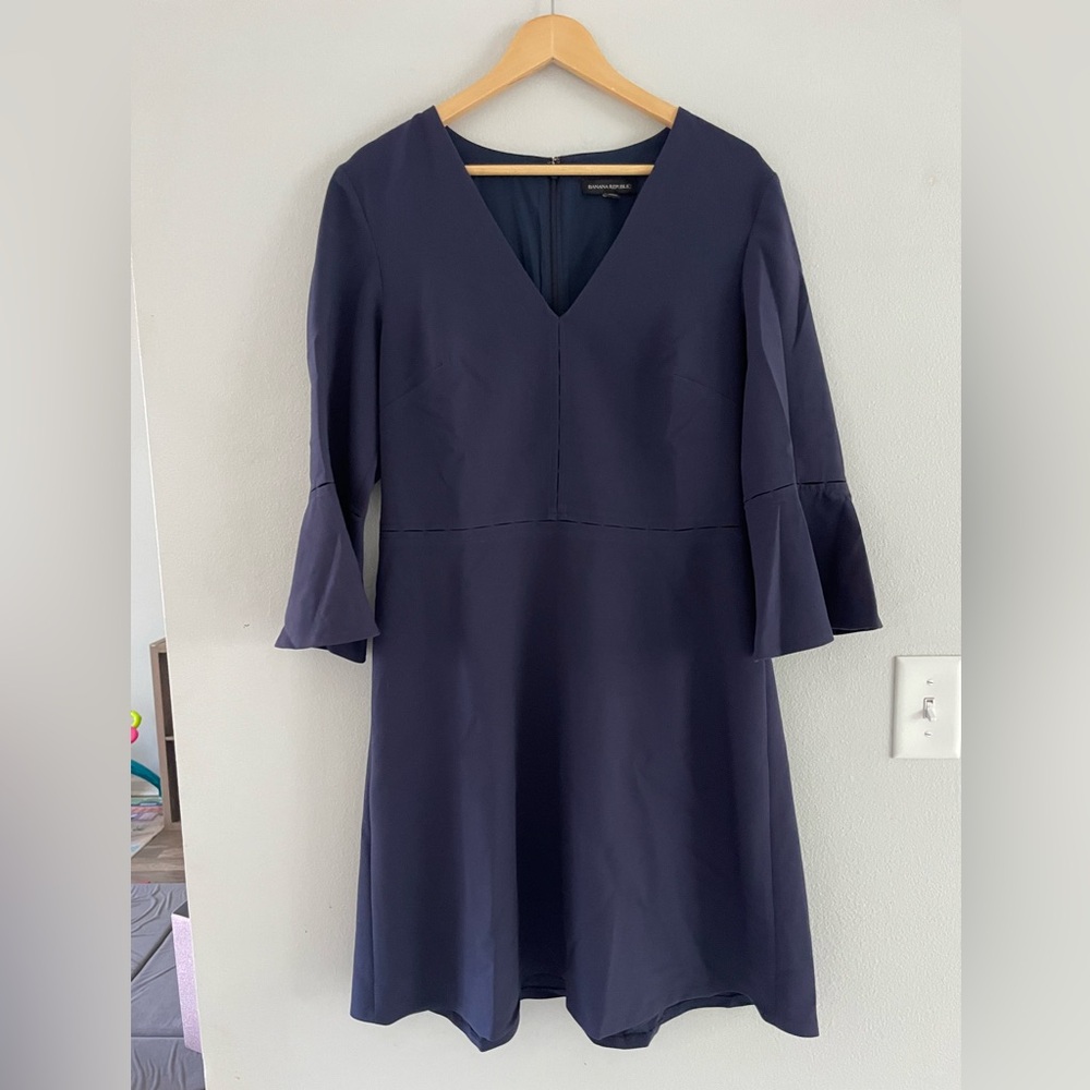 Banana Republic 3/4 Sleeve Mini Dress
